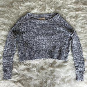 Hollister cropped sweater